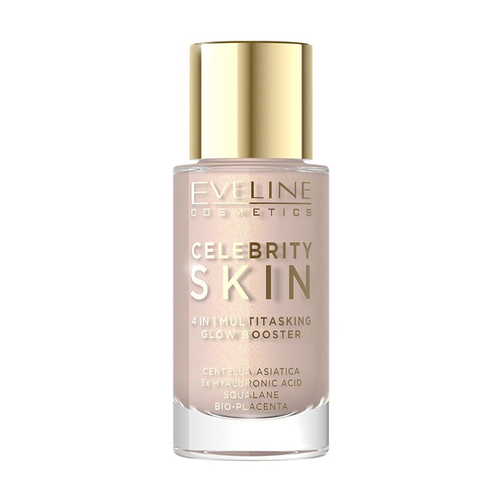 Багатофункціоний праймер для обличчя Eveline Cosmetics Celebrity Skin 4 In 1 Multitasking Glow Booster з ефектом сяйва, 01N Universal Light, 30 мл